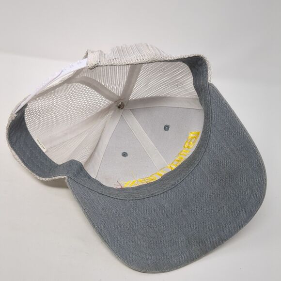 Big Tex Trailers Snapback Trucker Hat Gray One Size Mesh Back Richardson - Picture 6 of 9